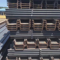 Hot Rolled U Type Steel Sheet Pile for Construction and Railway